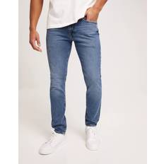 Selected Homme Mellemvaskede jeans slim fit-Blå