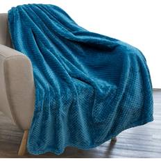PAVILIA Turquoise Blue Throw Blanket Blankets Blue (152.4x127cm)