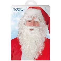 Boland Deluxe Christmas Santa Wig Set