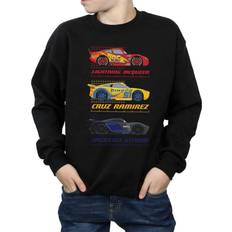 Svarte Collegegensere Cars Racer Profile Cotton Sweatshirt - Black