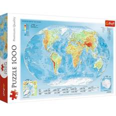 Trefl Jigsaw Puzzles Trefl Physical Map of the World