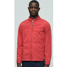 Superdry Herren Klassische Harrington Jacke Rot Größe: Rot