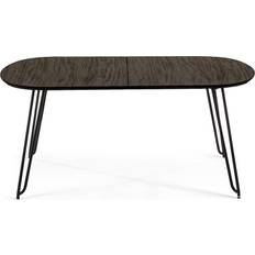 Kave Home Milian Black Mesa de comedor 90x140cm