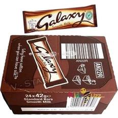 Galaxy Milk Chocolate Bar 42g 24pack