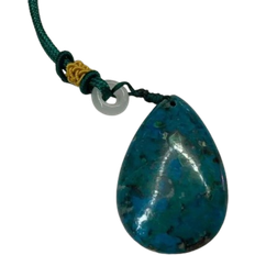 Natural Charms & Pendants Natural Chrysocolla Stone Pendant -