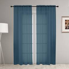 Curtains & Accessories OVZME OVZME 2 Pieces Sheer Voile