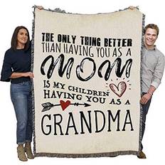 Aloe Pura Pure Country Weavers The Better Mom Grandma Blanket 72x54 Blankets