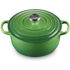 Le Creuset Bamboo Green Signature Cast Iron Round 2.4 L 20 cm