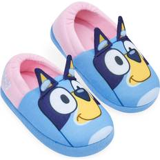 Bluey Barnskor Bluey Bluey Shoes Kids Slippers Girls 3D Non-Slip Children Warm Slippers Boys Girls, Blue/Pink, 13