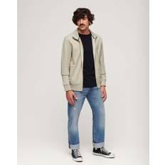 Superdry Trøjer Superdry Essential Logo ZIP Tracktop UB Mand Sweatshirts hos Magasin Light Stone Beige