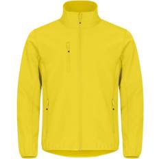 Gul - Herre Overtøj Clique Classic Softshell Jacket - Citron