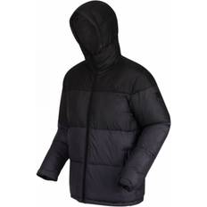 Clothing Regatta Mens Carnan Padded Jacket Black/Ash