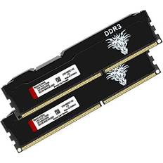 Yongxinsheng DDR3 8GB Kit 4GBx2 Desktop RAM 1600MHz PC3-12800 UDIMM Non-ECC Unbuffered 1.5V 2Rx8 Dual Rank 240 Pin CL11 PC Computer