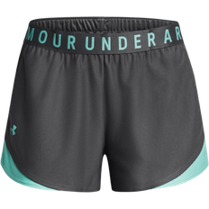 Under Armour Women's UA Play Up 3.0 Shorts - Castlerock/Radial Turquoise