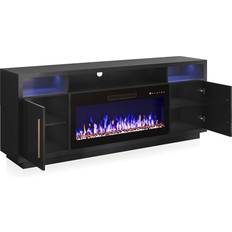 Belleze ‎014-HG-41890-BK+036 Black TV Bench 70x27.2"