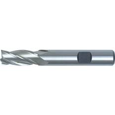 Power Tool Accessories Swiss Tech 9.00MM HSS-Co 8% Weldon Shank Multi Flute End Mills Uncoated
