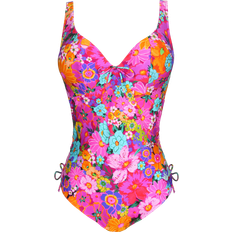 PrimaDonna Baddräkt Najac Floral Explosion Plunge Swimsuit Rosa