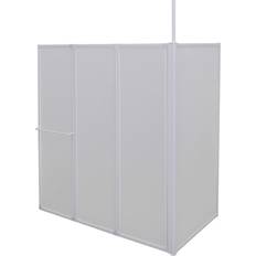 vidaXL Bath Screen Wall L Shape (140787)