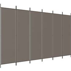 Raumteiler vidaXL 5-Panel Anthracite Grey Raumteiler 300x200cm