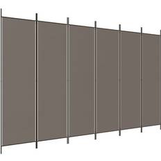 vidaXL 5-Panel Anthracite Grey Rumdeler 300x200cm