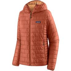 Patagonia Brown Jumpers Patagonia Nano Puff Hoody - Sienna Clay