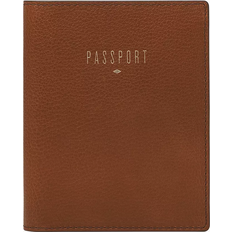 Emplacement pour cartes de crédit Étuis passeport Fossil Travel RFID Passport Case - Brown