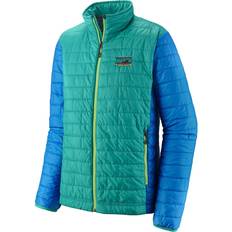 Men - Turquoise Jackets Patagonia Nano Puff Insulated Jacket Men's