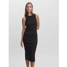 Vero Moda Klänningar Vero Moda Vmlavender Lång Klänning Black