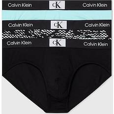 Calvin Klein Hombre Bragas Calvin Klein Slip Hip Sport Negro Blanco Turquesa - Black