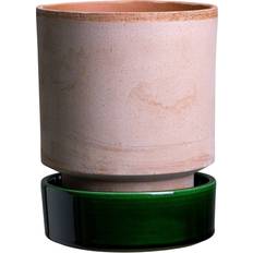 Bergs Potter Krukker, Planter & Dyrkning Bergs Potter Hoff Flower Pot With Saucer Krukke