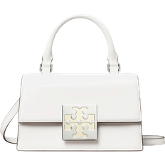 Tory Burch Crossbody Bags Tory Burch Brushed Bon Bon Mini Top Handle Bag - Optic White