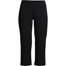 Lands' End Pants Lands' End Lands' End Womens Starfish Crop Pants Black Petite