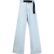 Moncler Jeans Moncler Straight Bomuld Jeans - Blå