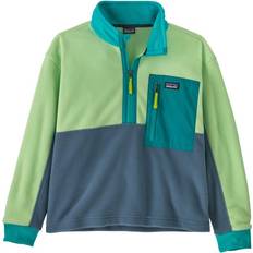 Hiking Fleece Garments Children's Clothing Patagonia Kid's Microdini ½ Zip Fleece Pullover - Utility Blue