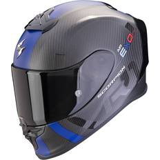 Scorpion EXO-R1 Evo Carbon Air MG, Integralhelm Matt-Schwarz/Blau