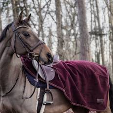 Kentucky Horsewear Heavy Fleece ridedækken Burgundy Dark Red