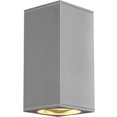 SLV 229574 Large Theo Up/Down Silver Gray Väggarmatur