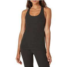 Spacedye Step Up Racerback Tank Darkest Night Black