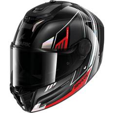 Shark Équipement Moto Shark Spartan RS Byrhon, casque intégral couleur: Noir/Argent/Rouge taille: