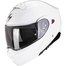 Motorcycle Equipment Scorpion EXO 930 Evo Solid Klapphelm, weiss, Größe