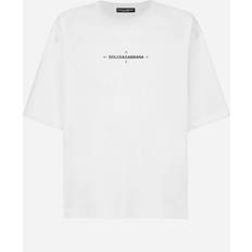 Dolce & Gabbana Herren T-Shirts Dolce & Gabbana Marina Compass T-Shirt White