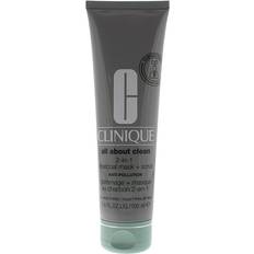 Sans Parabènes Gommages & Exfoliants Visage Clinique All About Clean Charcoal Mask + Scrub 100ml