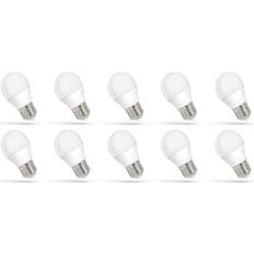 Spectrum 10er pack led e27 g45 tropfen 4w = 31w kugel 340lm lampe birne neutralweiß 4000k 45 mm