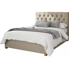 Beige Beds & Mattresses Aspire Olivier Eire Double 147x209cm