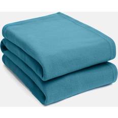 Blue Blankets Dreamscene Regular Fleece Blankets Blue (240x200cm)