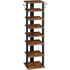 Hoobro Wooden, Tall Narrow Shoe Rack