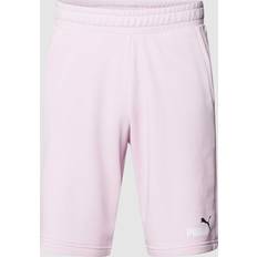 Men - Purple Shorts Puma PERFORMANCE Sweatshorts mit Label-Print in Flieder, Größe