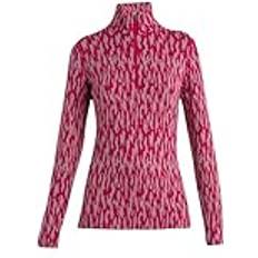 Icebreaker Camiseta 260 Vertex Half Zip - Pink