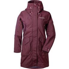 Didriksons 34 Ladies UK Wine Red 075 Thelma Ladies Parka New Season