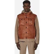 Moncler Grenoble Daunenweste Aus Nylon Ollon Brown Ginger